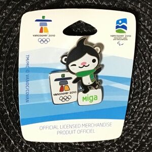 Vancouver 2010 Olympics Pin Miga